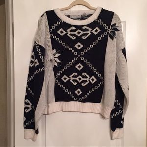 Vintage Permit Balloon Sleeve Sweater